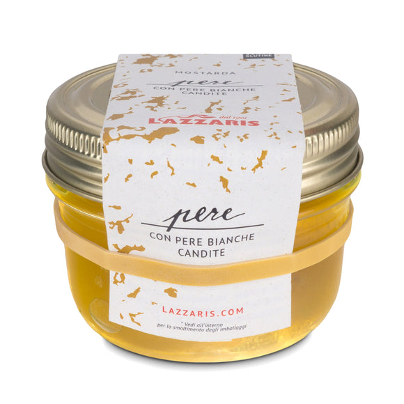Mostarda mit weißen Birnen 250g La Meraviglia