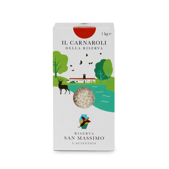 Riso Carnaroli superfino, 1 kg - Riserva San Massimo Reis La Meraviglia