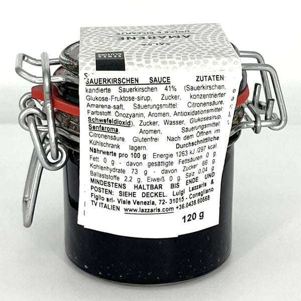 Sauce aus Sauerkirschen (Amarene) Gourmet La Meraviglia 