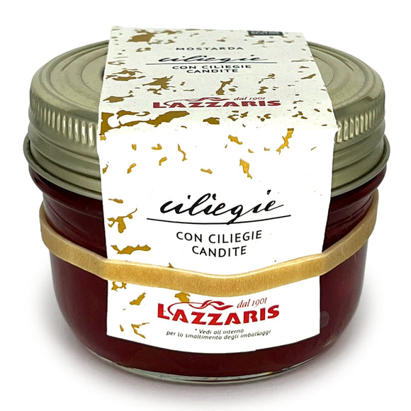 Rote-Kirsch-Mostarda Gourmet La Meraviglia 