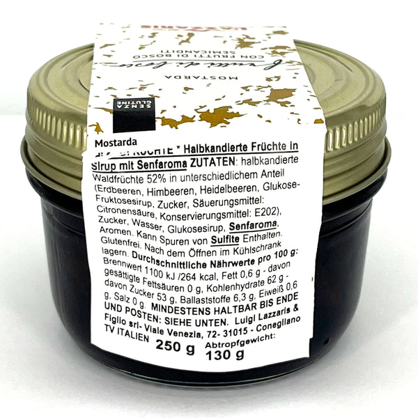 Waldfrucht-Mostarda Gourmet La Meraviglia 