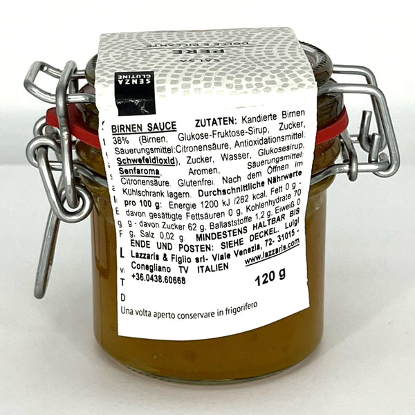 Birnen-Senfsauce Gourmet La Meraviglia 