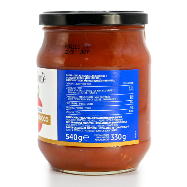 Pizzutello Pelato in succo 540g La Meraviglia 