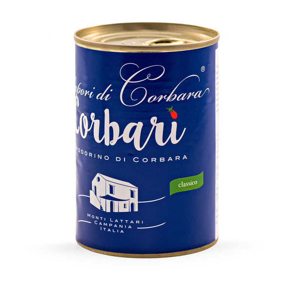 Ganze & Geschälte Corbara Tomaten aus Corbara Saft La Meraviglia 
