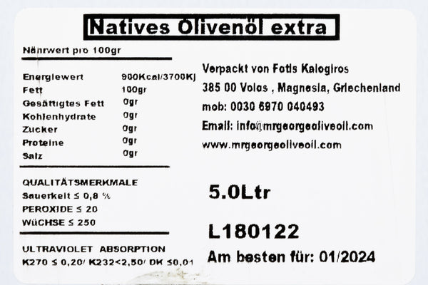 La Meraviglia "Mr.George" Natives Olivenöl Extra La Meraviglia 